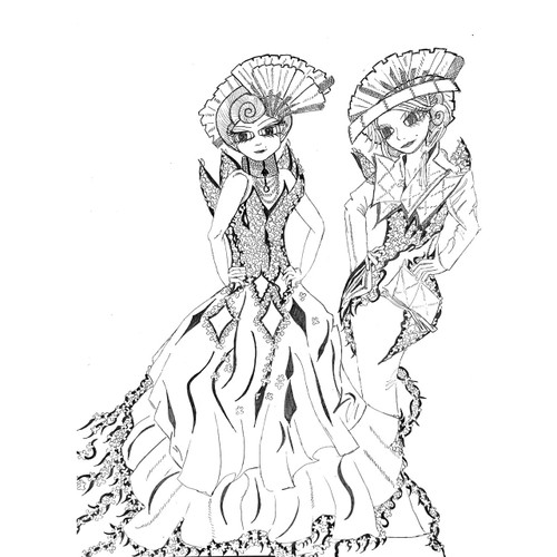Influence & Wisdom -Danielle Harris - Galliano Illustration